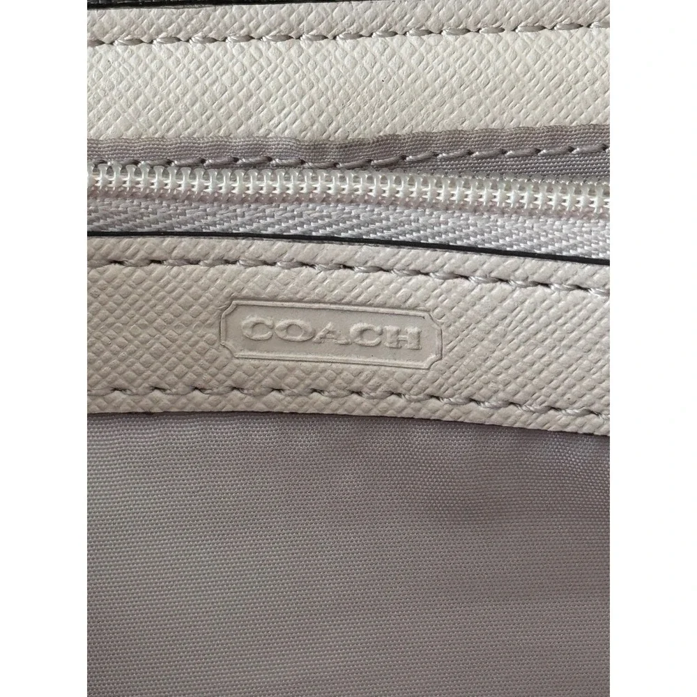 Coach Signature Peyton dreams Accordion Zip Wallet Monogram Long Wallet rare HTR